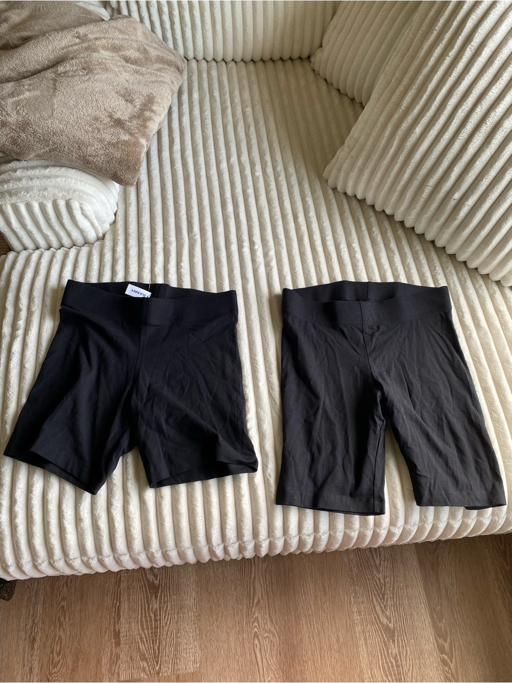Old Navy Black Stretch Bike Shorts (Four total pairs)